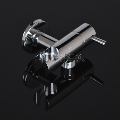 全銅馬桶噴槍一進一出三通角閥支座 婦洗器花灑通用角閥帶掛鉤_家裝家飾/裝潢/燈具/五金/安防/衛(wèi)浴_德國科隆衛(wèi)浴